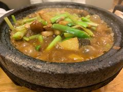 石锅自磨黑豆腐-粤仔湾砂锅粥(滨湖万达店)