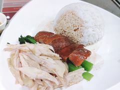 手撕鸡拼烧鹅饭-大头力茶餐厅(花都融创茂店)