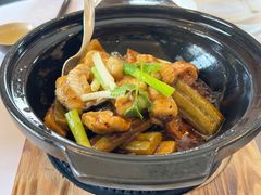 凉瓜豉味海鳗煲-宝丽轩中餐厅BAOLIXUAN