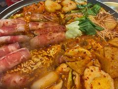 芝士肥牛年糕火锅-Meet Sun韩式大排档(五一广场7MALL店)