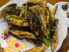 风味茄子-三居鲁味坊黄焖鸡(山大路店)