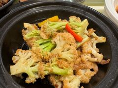 虾酱啫台山菜花-天喜酒楼饭市·茶市(同德皇宫店)