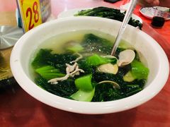 车螺芥菜汤-万家海鲜饭店