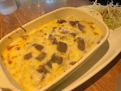 牛肉鲜奶芝士烤饭-玛格萝妮比萨屋(陆家浜路店)