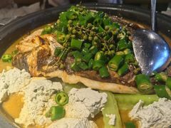 -探鱼·鲜青椒爽麻烤鱼(天一广场店)