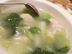 豆腐圆子小白菜汤-朱家小厨(红塔西路店)