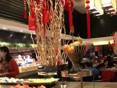 自助取餐区-上海锦江汤臣洲际大酒店壹阶层