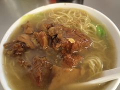牛腩汤面-坚记面店(一德路店)