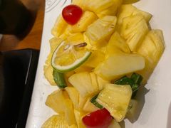 凉拌菠萝-云海肴·汽锅鸡·云南菜(苏州中心店)