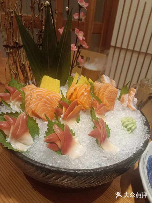 鲁山人日本料理·放题·套餐(松卫北路店)鲁山人刺身拼盘图片
