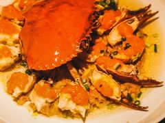 青膏蟹蒸肉饼-庐灶江南·江南菜·四合院Bistro(东直门雍和宫·原华侨宾馆店)