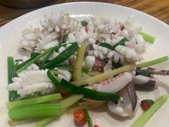 鲜鱿鱼-潮粥馆(长江花园店)