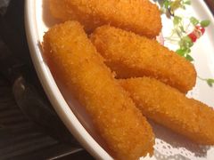 炸鲜奶-小放牛炒菜馆(中山路乐汇城店)