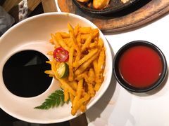 蛋黄焗薯条-卯时·龙光雅宴·精致锡帮菜(惠山古镇店)