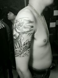 -组合纹身穿孔纹眉TATTOO