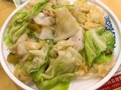 酸辣包菜-台山美食一绝阿四台山黄鳝饭(阿四创作店)