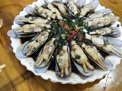 葱油蛏子-温州一家人美食(西木头市店)