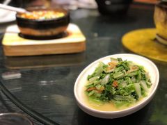 白灼小白菜-粗茶淡饭·隐庐私厨(东亭店)