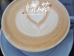 热拿铁-游心咖啡(青山滨江店)