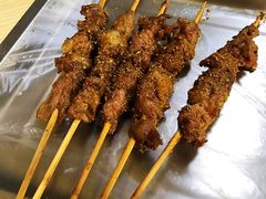 羊肉串-老红桥炸灌肠牛肚锅烧烤(定福庄店)