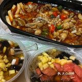 蒜香牛蛙&四果汤
