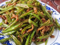 肉丝炒豆角丝-九河居(荔湾路店)