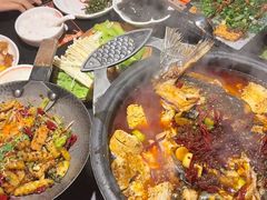 -探鱼·鲜青椒爽麻烤鱼(番禺万达店)