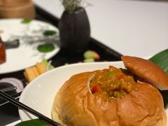 椰香咖喱面包鸡-梧桐Plus·创意京·川料理(万象城店)