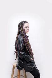 -Park Salon脏辫羽毛接发