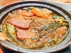 干切牛肉粉丝汤-老新隆牛肉锅贴(新街口店)