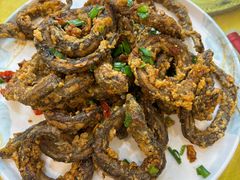 炸傻鳝-台山美食一绝阿四台山黄鳝饭(阿四创作店)