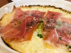 芝士焗芦笋佐帕尔马生火腿-BONAZZA 意大利餐厅