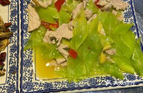 Bamboo Shoots with Pork Slices