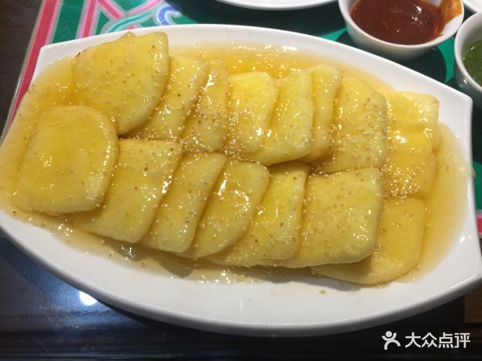 斯琴阿妈奶茶(红山店)蜜汁奶豆腐图片 - 第3张