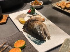 盐烤三文鱼头-古京·臻致料理(月湖店)