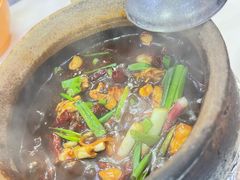 -长城砂煲田鸡粥