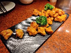 雪花糖醋里脊-绿茶餐厅(华联万柳店)