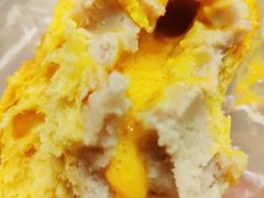 啃过的咸蛋芋泥包-LELECHA乐乐茶(上海五角场万达广场店)