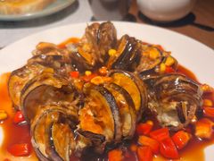 那一年秋天的茄子-菩提素素食餐厅(晶郦馆店)