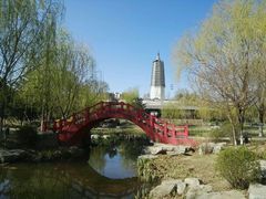 景点-舍利塔滩地公园-无垢净光舍利塔