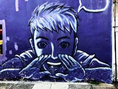 -槟城街头艺术街区