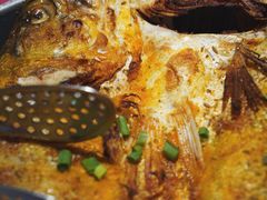 葱香烤鱼-西贝(上海中心店)