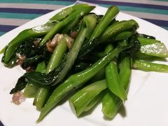 拍姜蒜生炒菜心-兰桂坊粤泰美食(较场西店)
