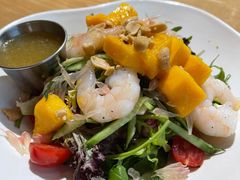 鲜柚芒果沙拉佐冰花酸梅酱-HELLO 27 意面·沙拉·帕尼尼