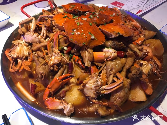 蓝蟹活蟹馆(宝龙城市广场店)-蓝蟹肉蟹锅-菜-蓝蟹肉蟹锅图片-福州美食
