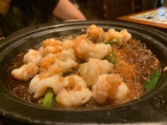 金银蒜蒸凤尾虾-绿茶餐厅(王府井永宁门店)