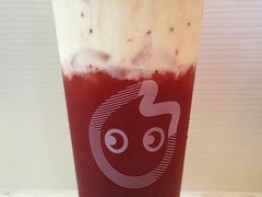奶霜莓莓果茶-CoCo都可(蓝村店)