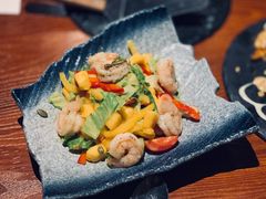 烤虾芒果沙拉-澳骄 Aussie Kitchen·手工披萨·西餐(国大店)