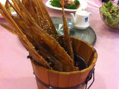 木桶目鱼-大眼锅贴水饺(河东店)