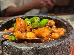 石锅杭椒牛蛙-桂满陇-西湖船宴(西单大悦城店)